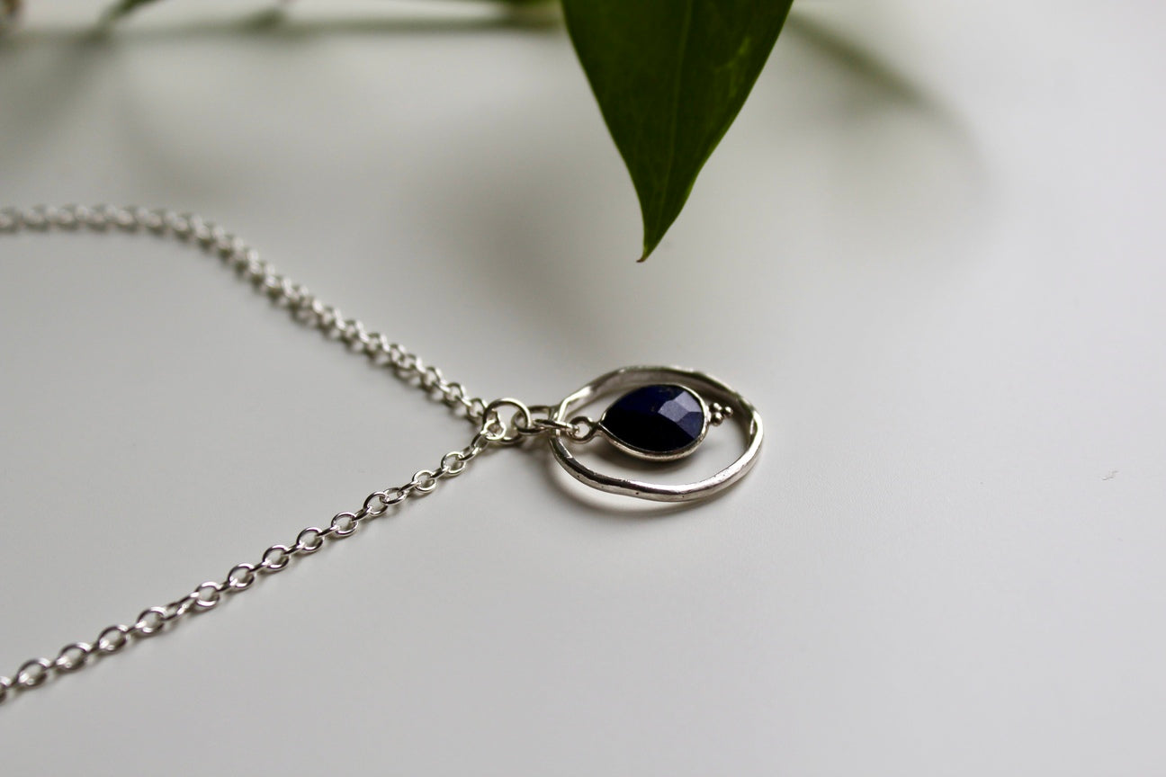 Collana Circle Lapis