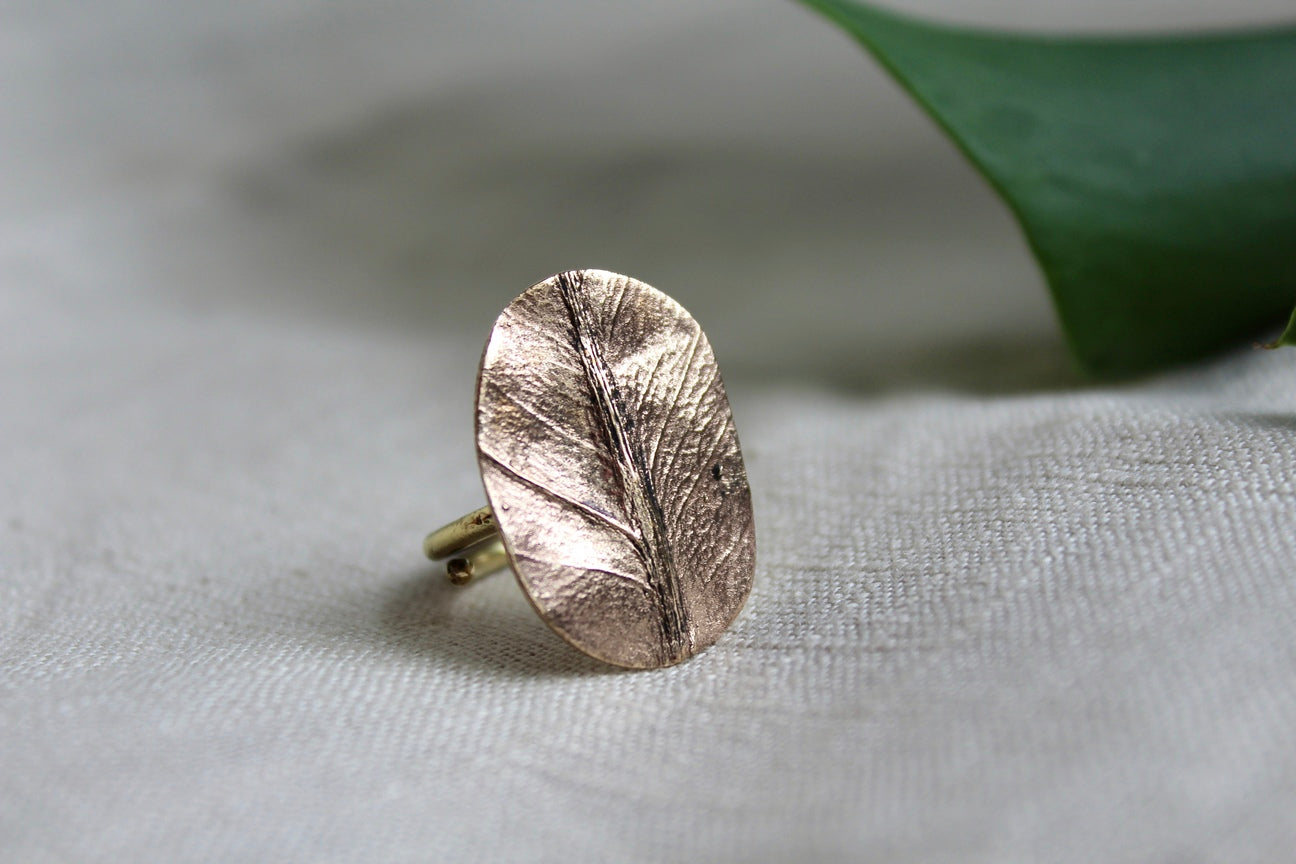 Anello Monstera Leaf